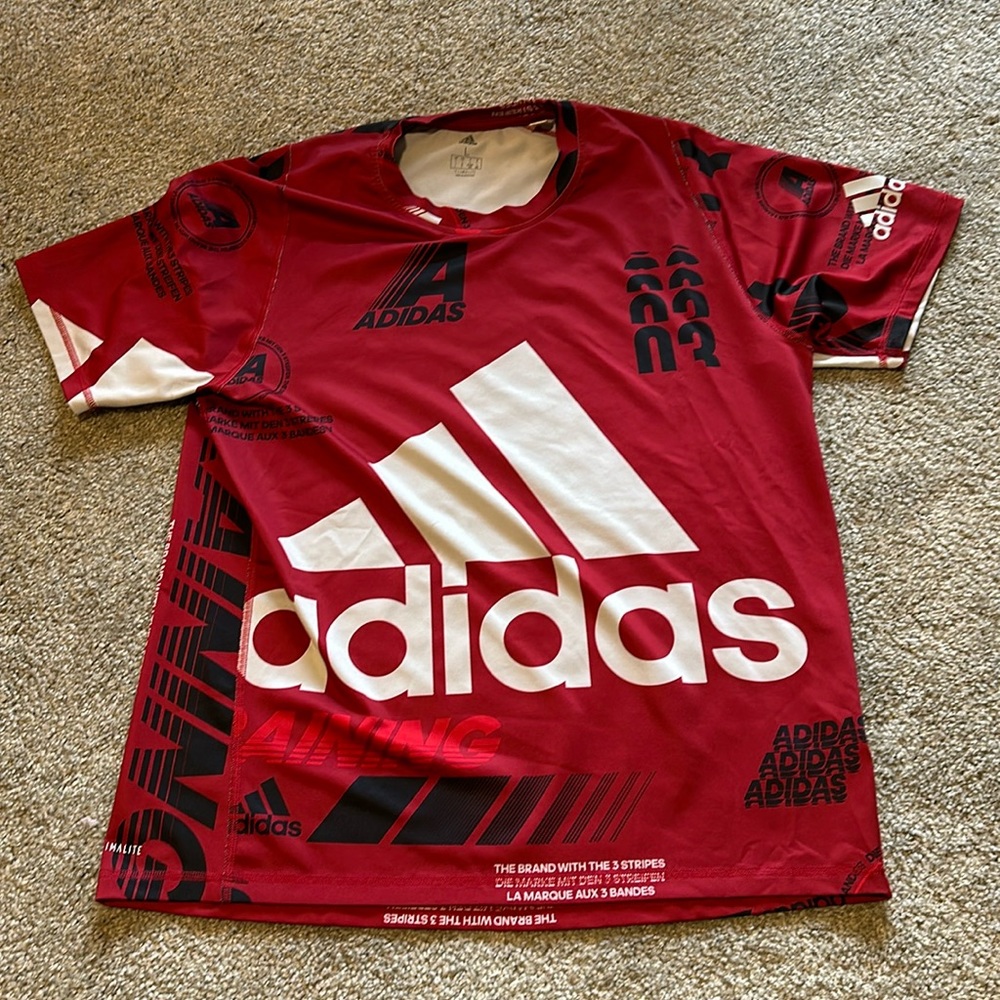 Men’s Climalite Adidas Size Large Drifit Tshirt